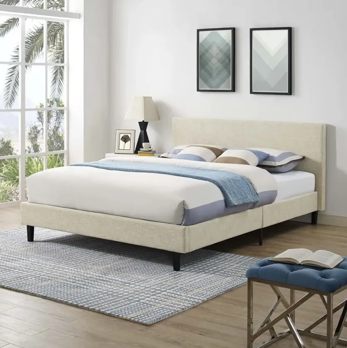 Modway - Anya Full Fabric Bed