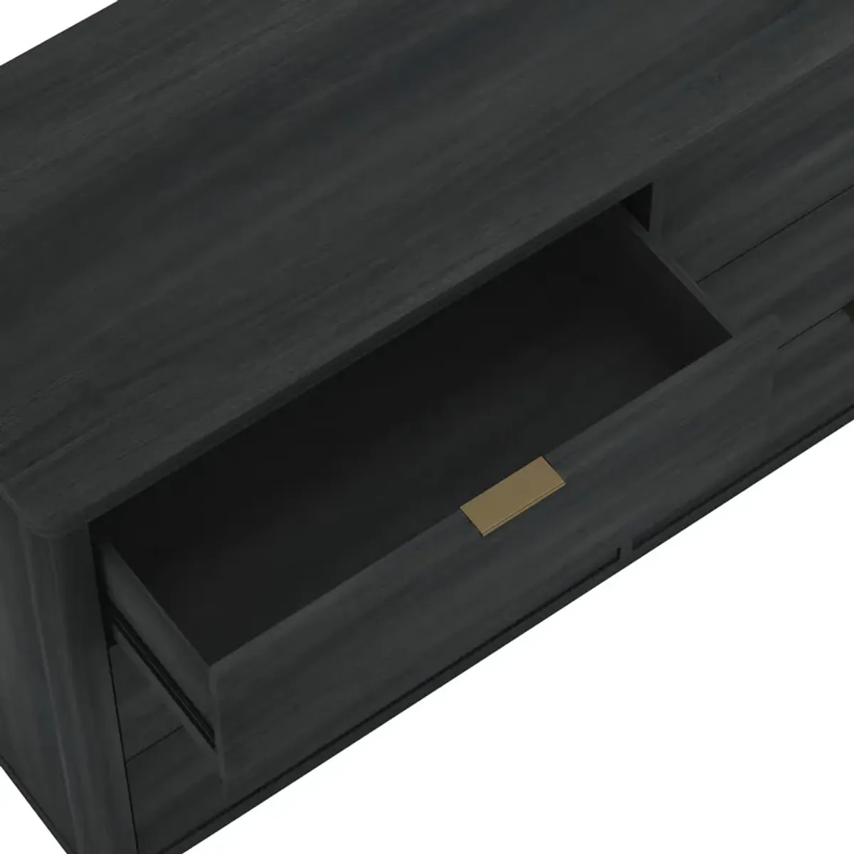 Evalyn 60" Dresser in Charcoal Gray (6-Drawer)
