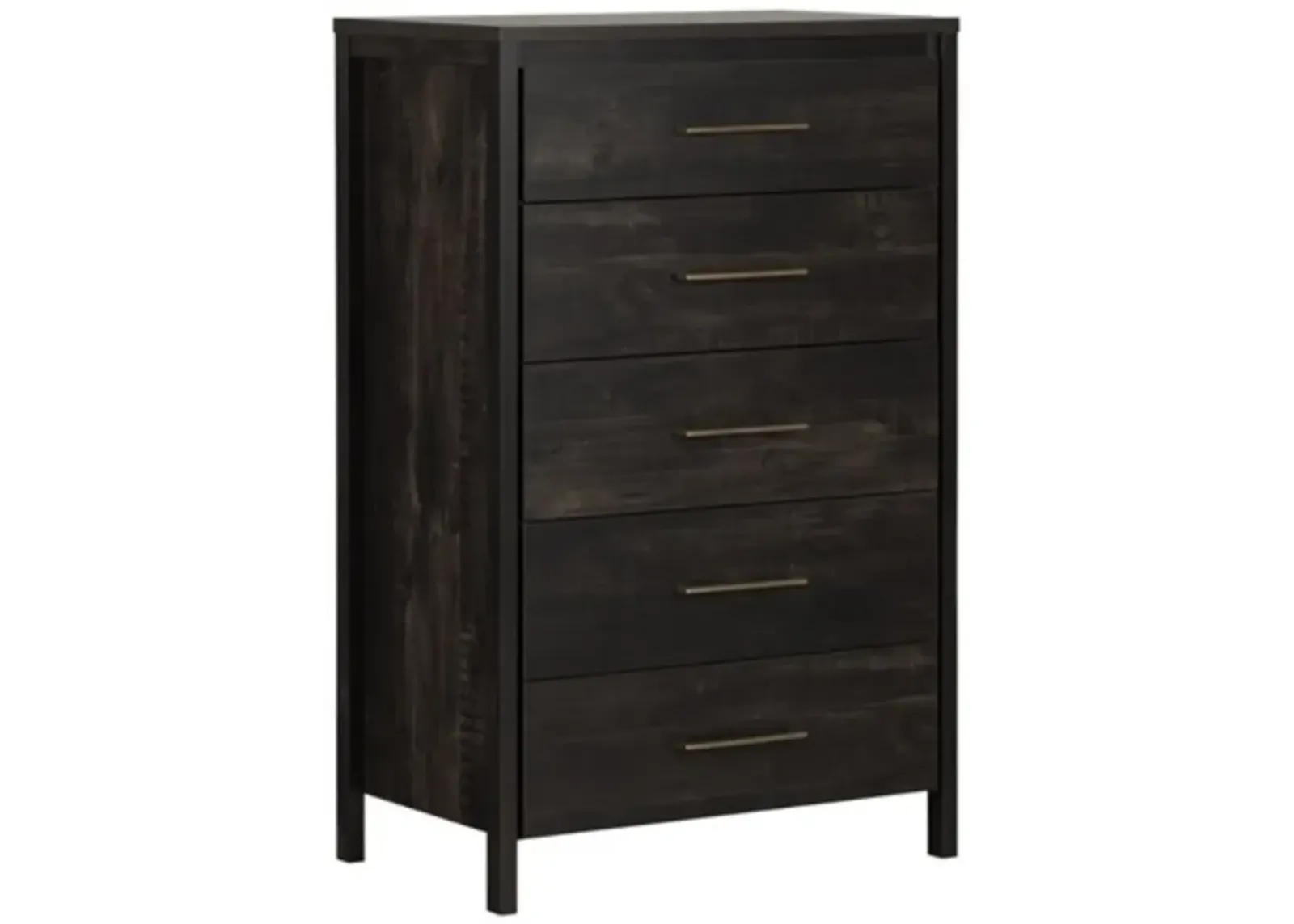 Hivvago Modern Java 5 Drawer Storage Chest