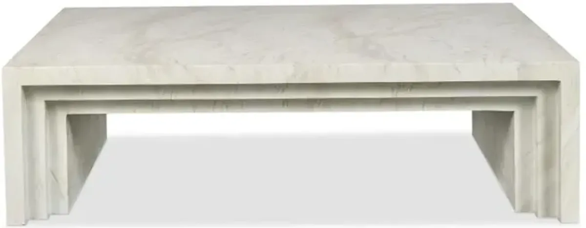 Aries Coffee Table Faux Marble