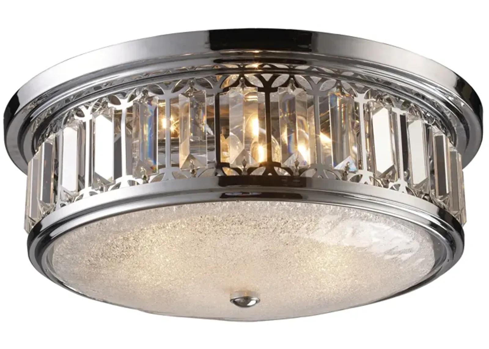 16" Wide 3-Light Flush Mount