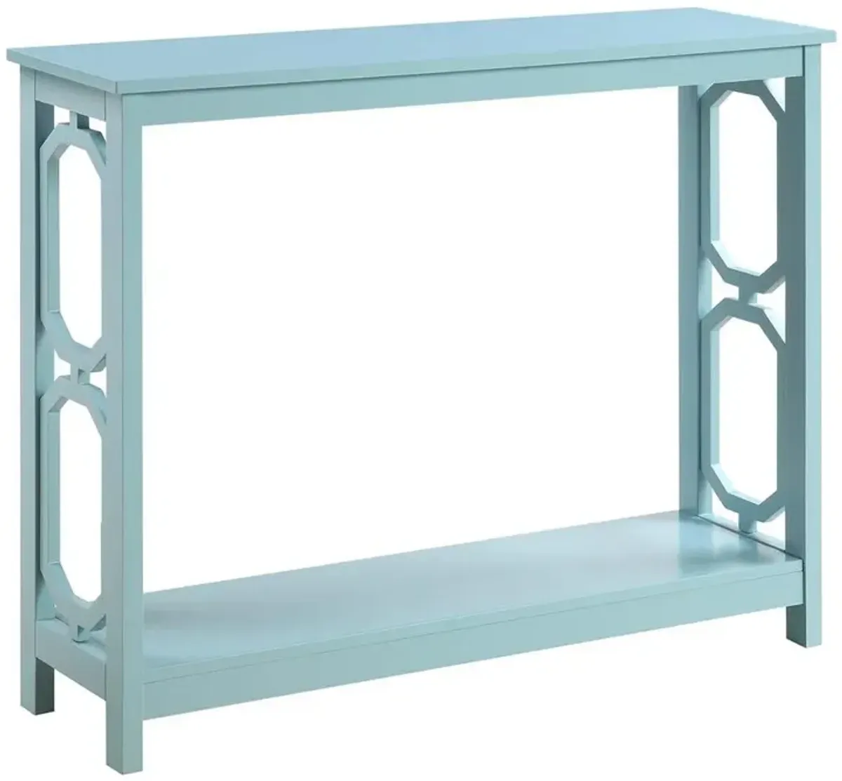 Convenience Concepts Omega Console Table, Seafoam