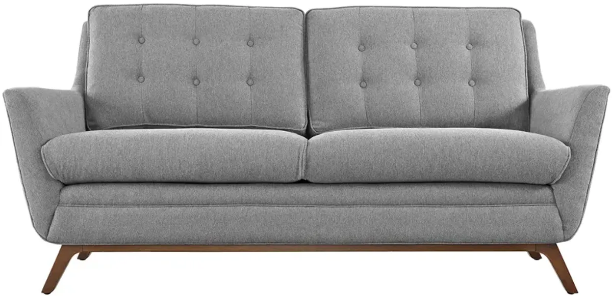 Beguile Upholstered Fabric Loveseat