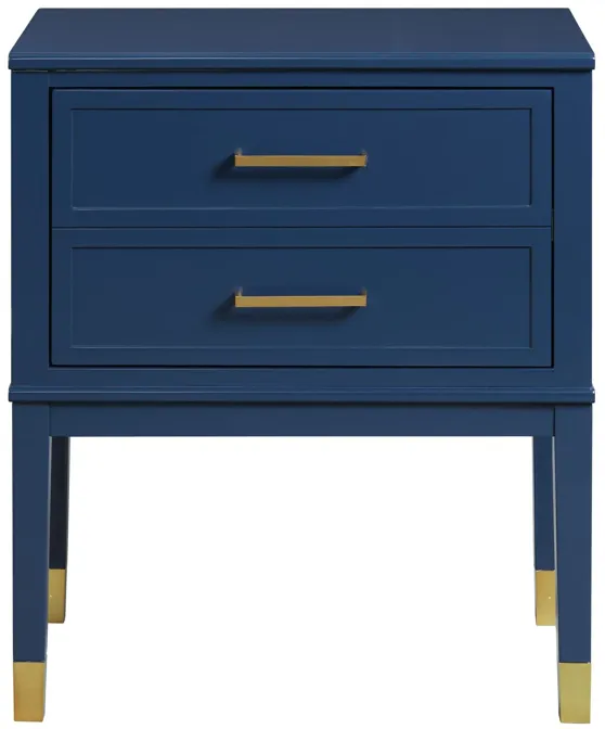 Brody Side Table in Navy