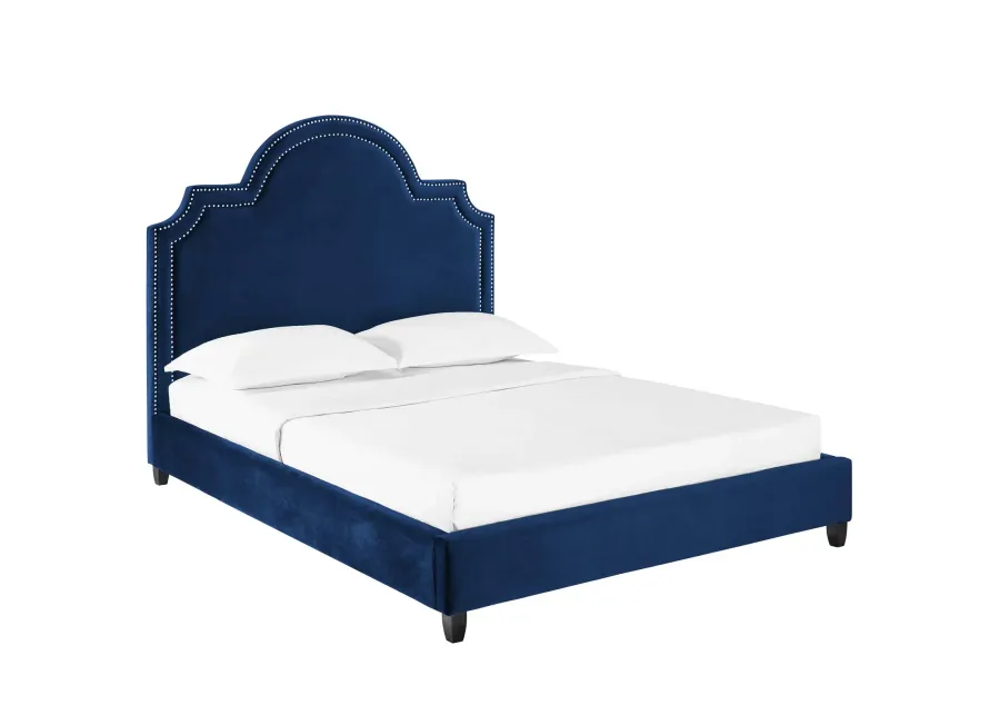 Modway - Primrose Queen Performance Velvet Platform Bed