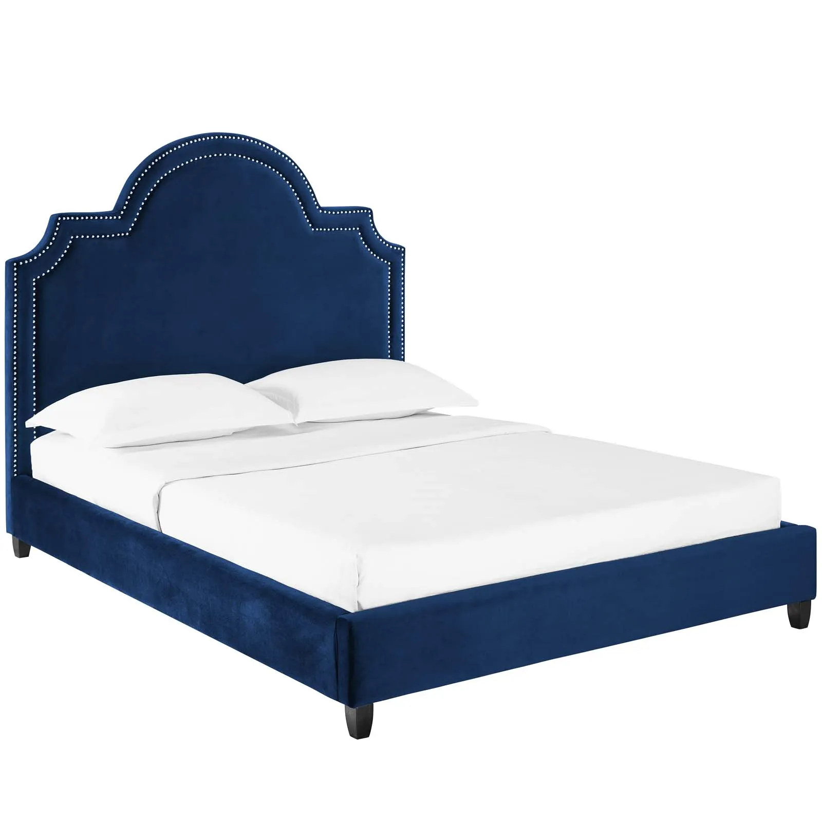 Modway - Primrose Queen Performance Velvet Platform Bed