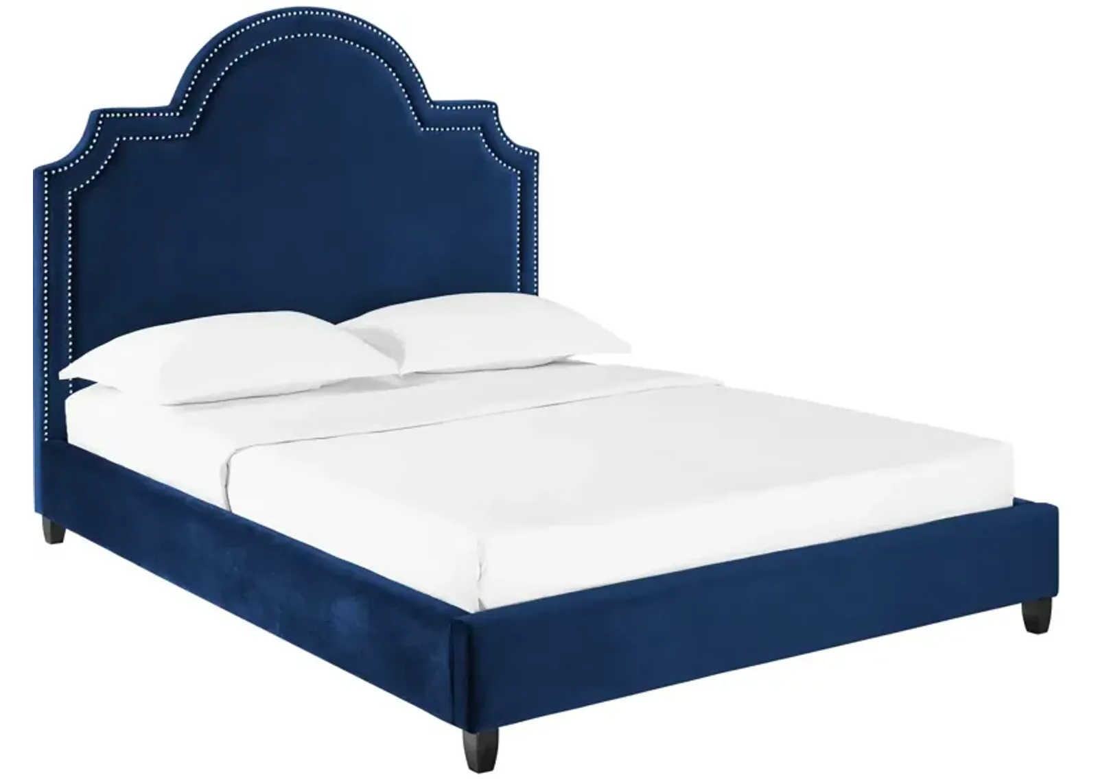 Modway - Primrose Queen Performance Velvet Platform Bed