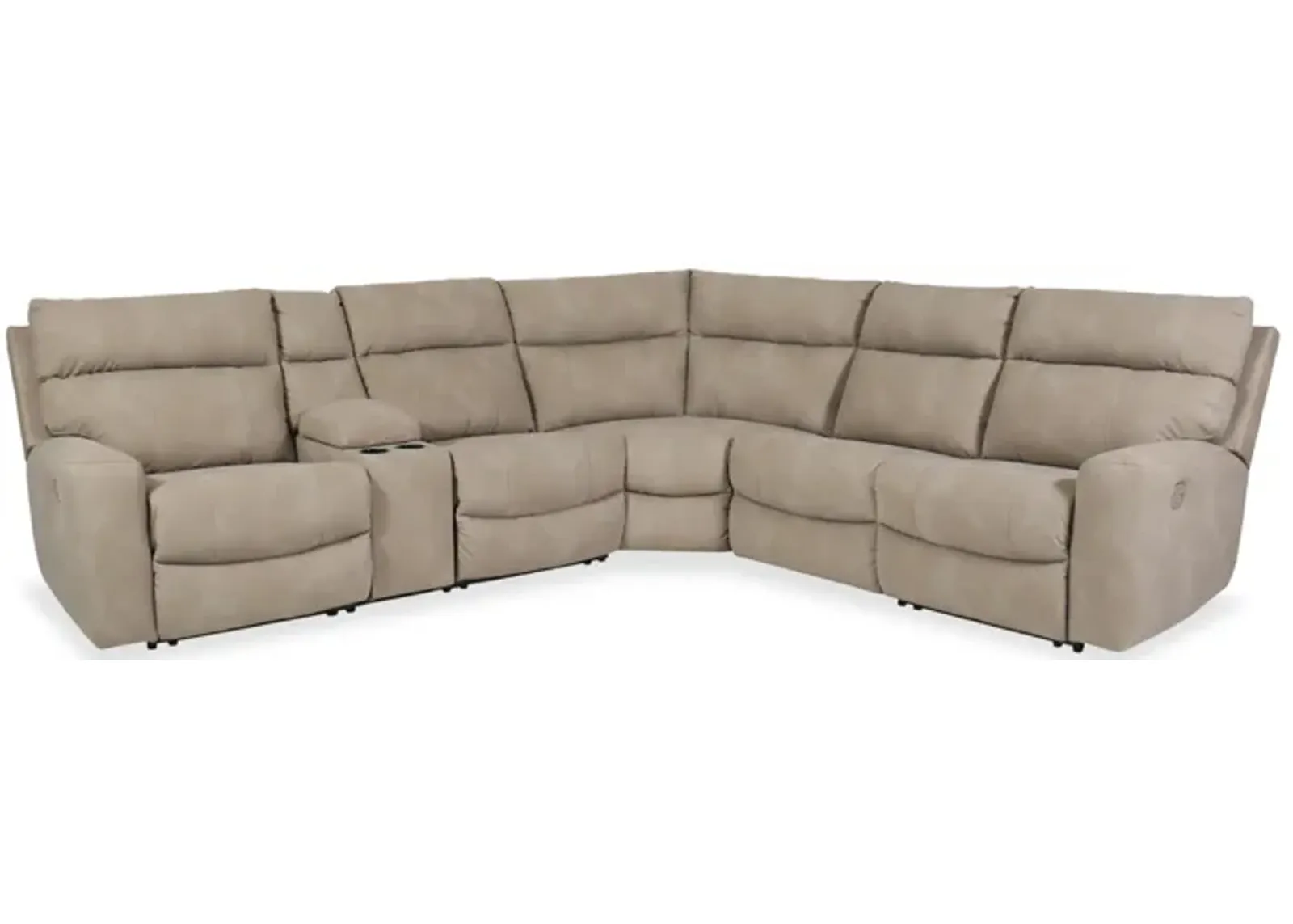 Next-gen Durapella 6-Piece Power Reclining Sectional