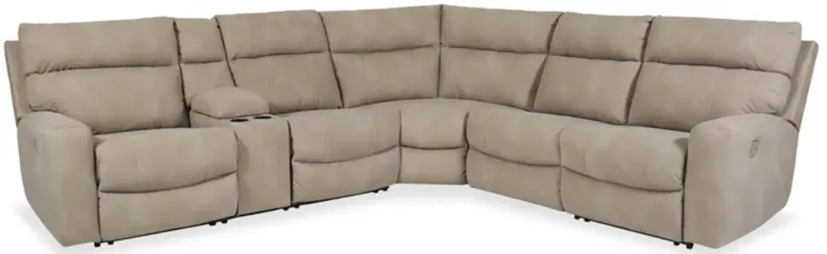 Next-gen Durapella 6-Piece Power Reclining Sectional