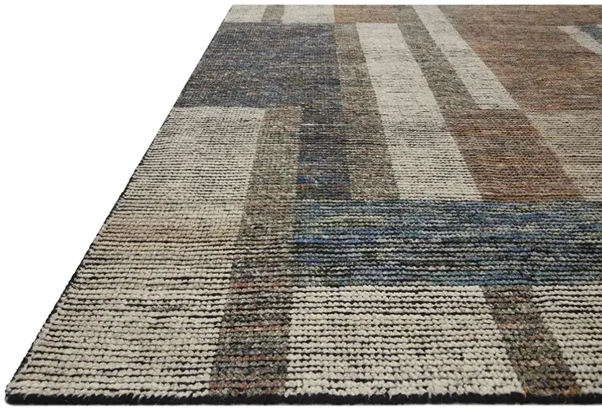 Issey ISY04 Denim/Multi 9' x 12' Rug