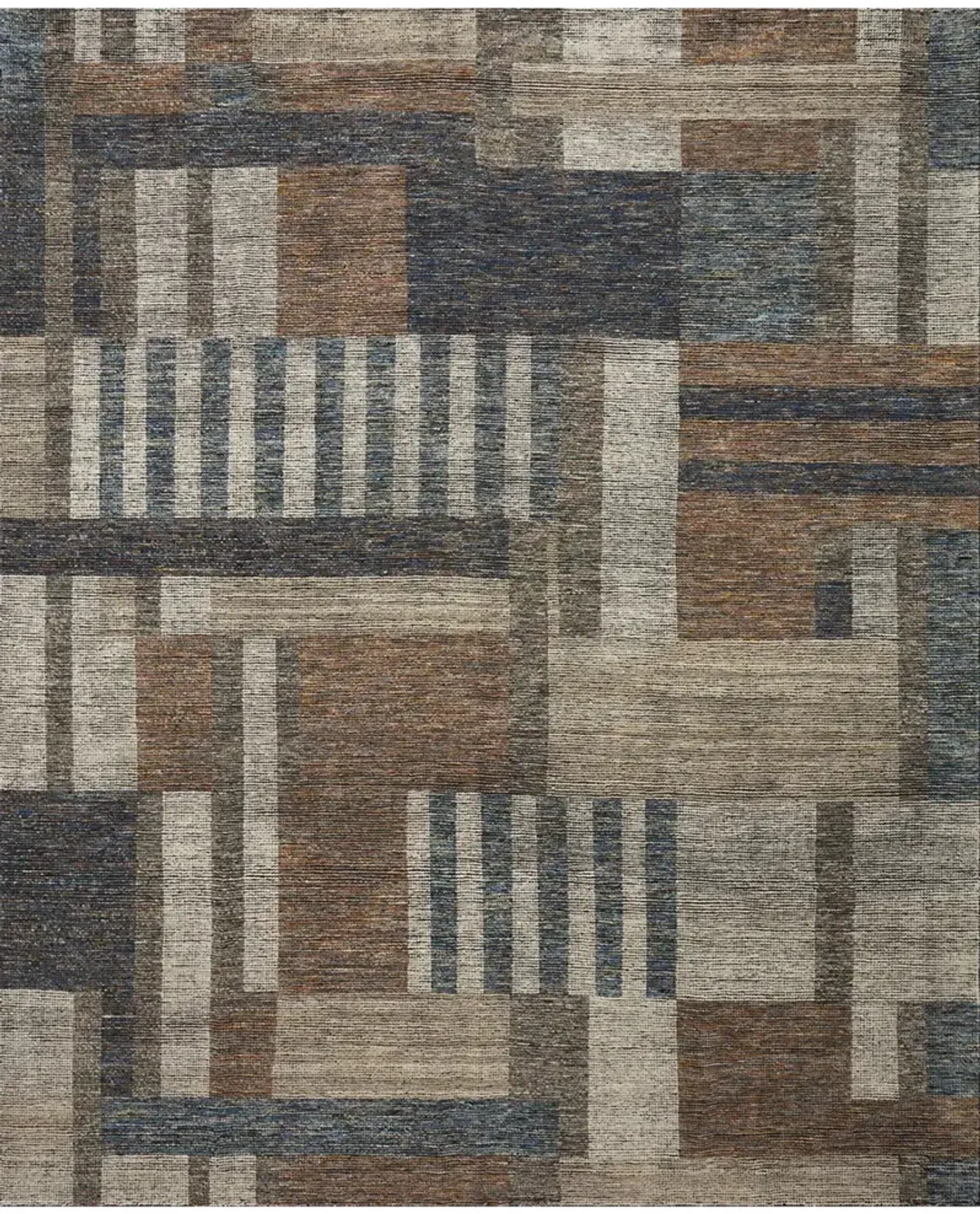 Issey ISY04 Denim/Multi 9' x 12' Rug