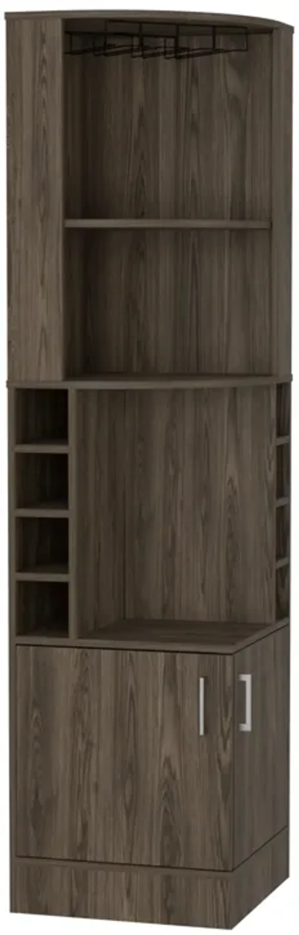 Bar Cabinet Papprika, Living Room, Dark Walnut