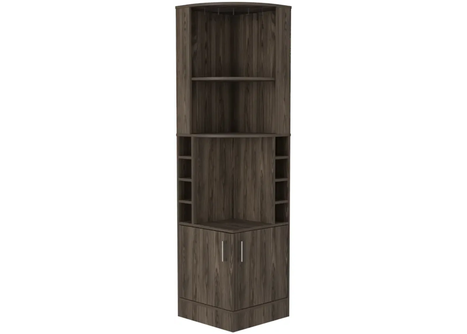 Bar Cabinet Papprika, Living Room, Dark Walnut