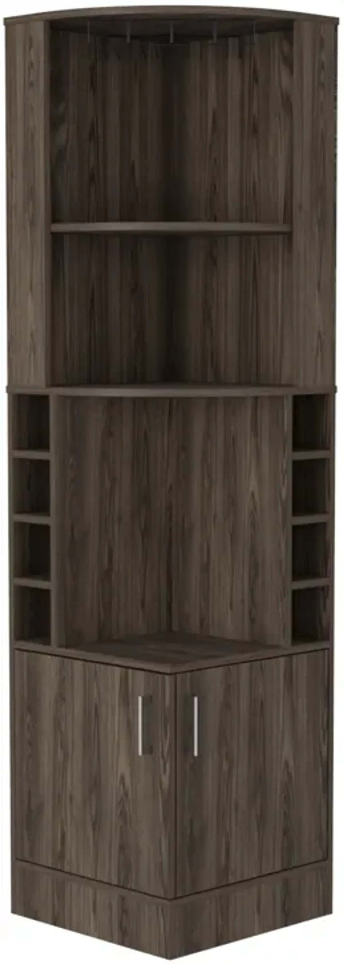 Bar Cabinet Papprika, Living Room, Dark Walnut