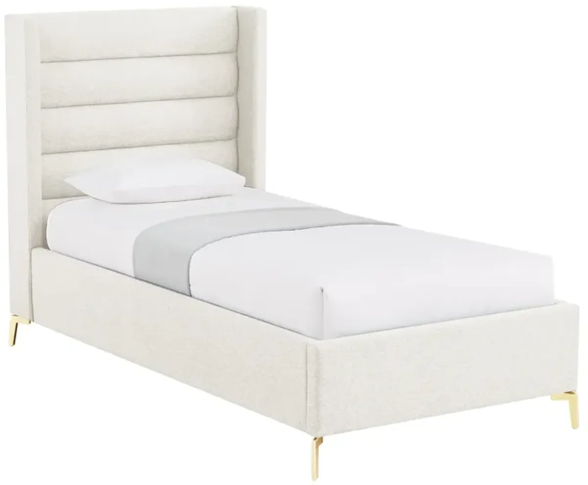 Inspired Home Ames Velvet Platform Bed