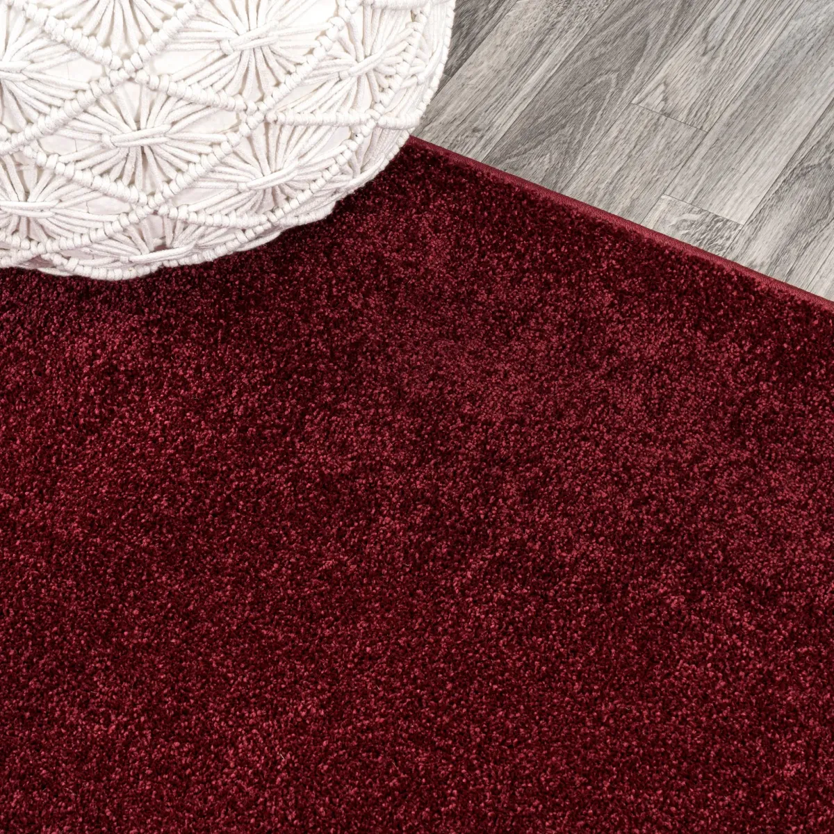 Haze Solid Low Pile Area Rug