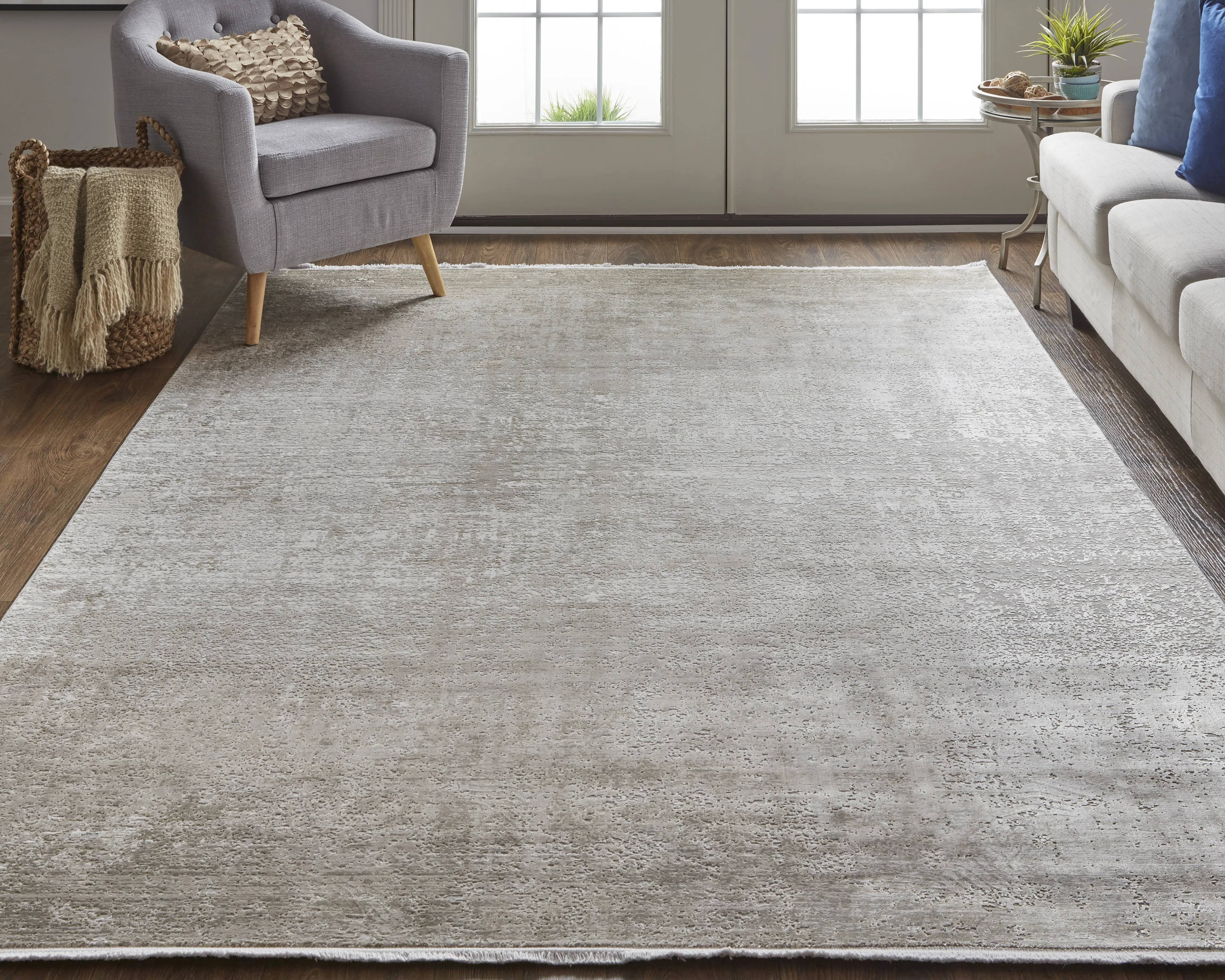 Cadiz 39FWF Tan/Ivory/Gray 4'10" x 7'10" Rug