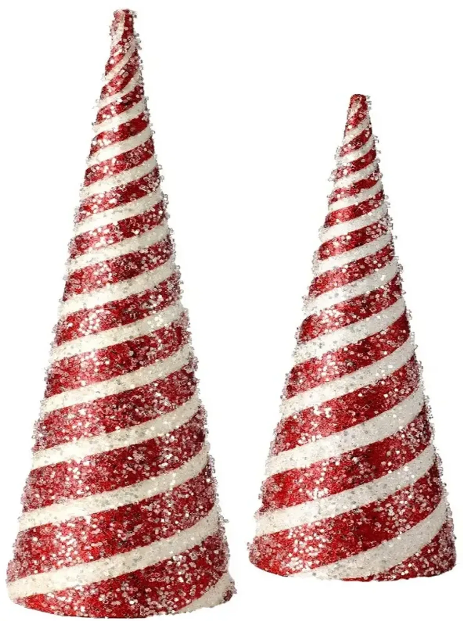 16-20"CANDY STRIPE CONE SET/2