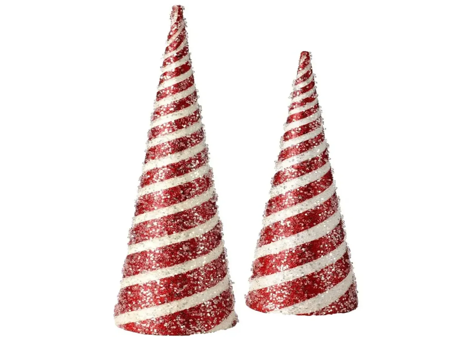 16-20"CANDY STRIPE CONE SET/2