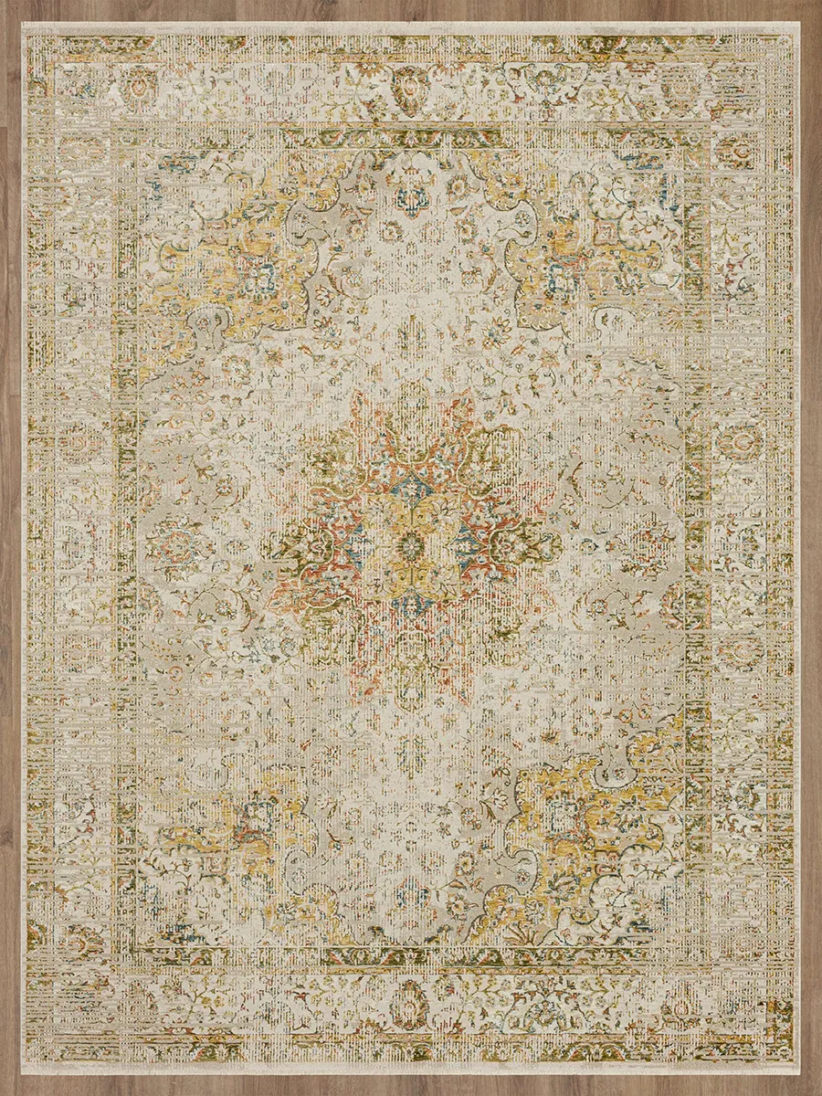 Memento Keepsake Cream 5' X 7' 6" Rug