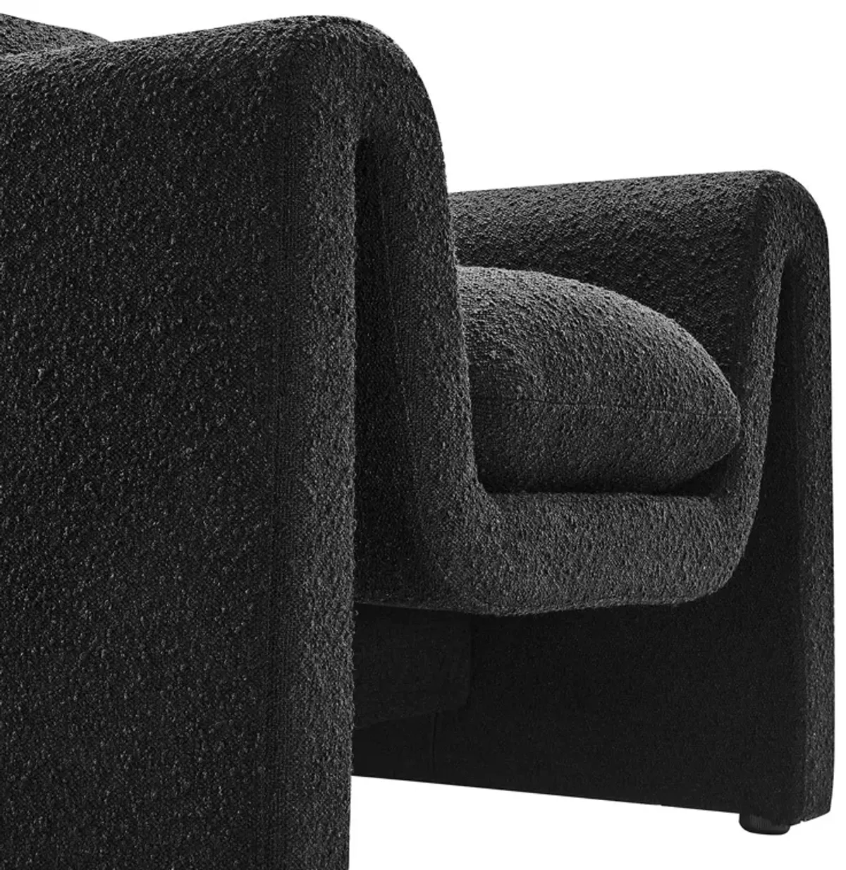 Waverly Boucle Upholstered Armchair