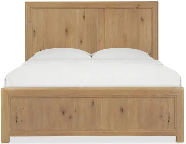 Driftwood Queen Panel Bed