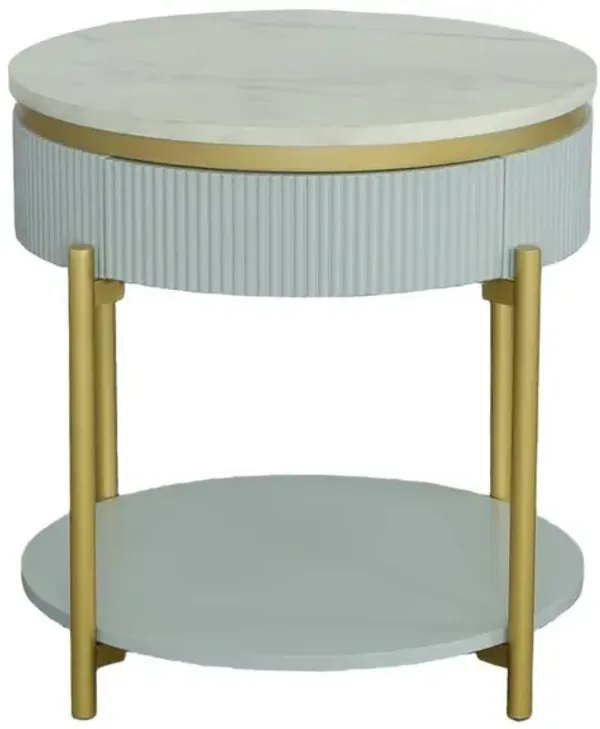 Round End Table