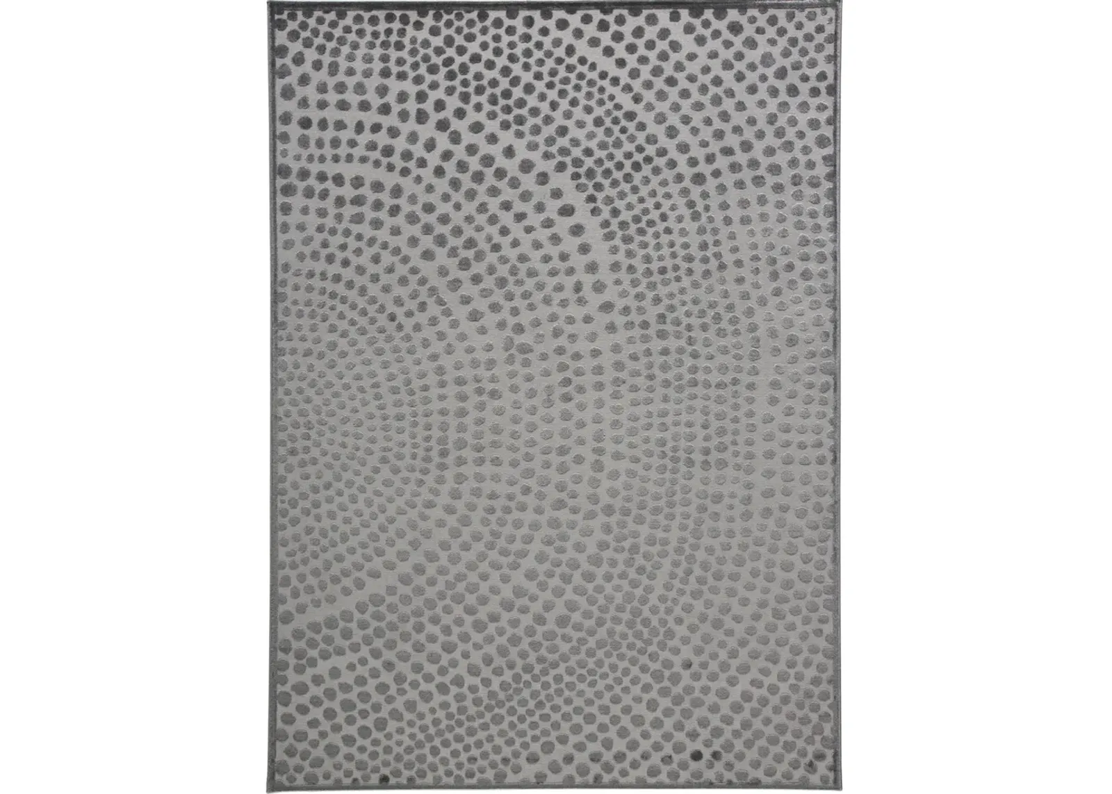 Gaspar 3835F Gray/Silver/Ivory 2'10" x 8' Rug