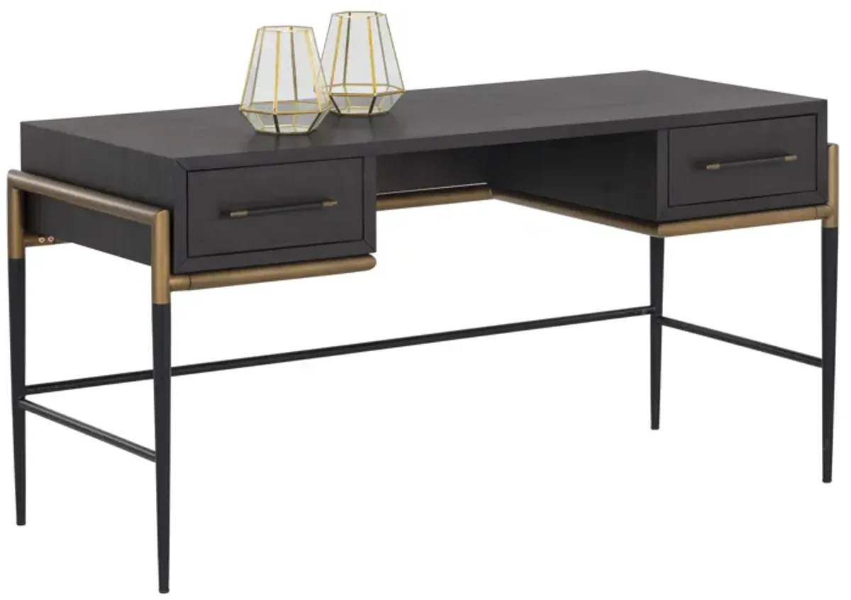Weldrick Espresso Desk