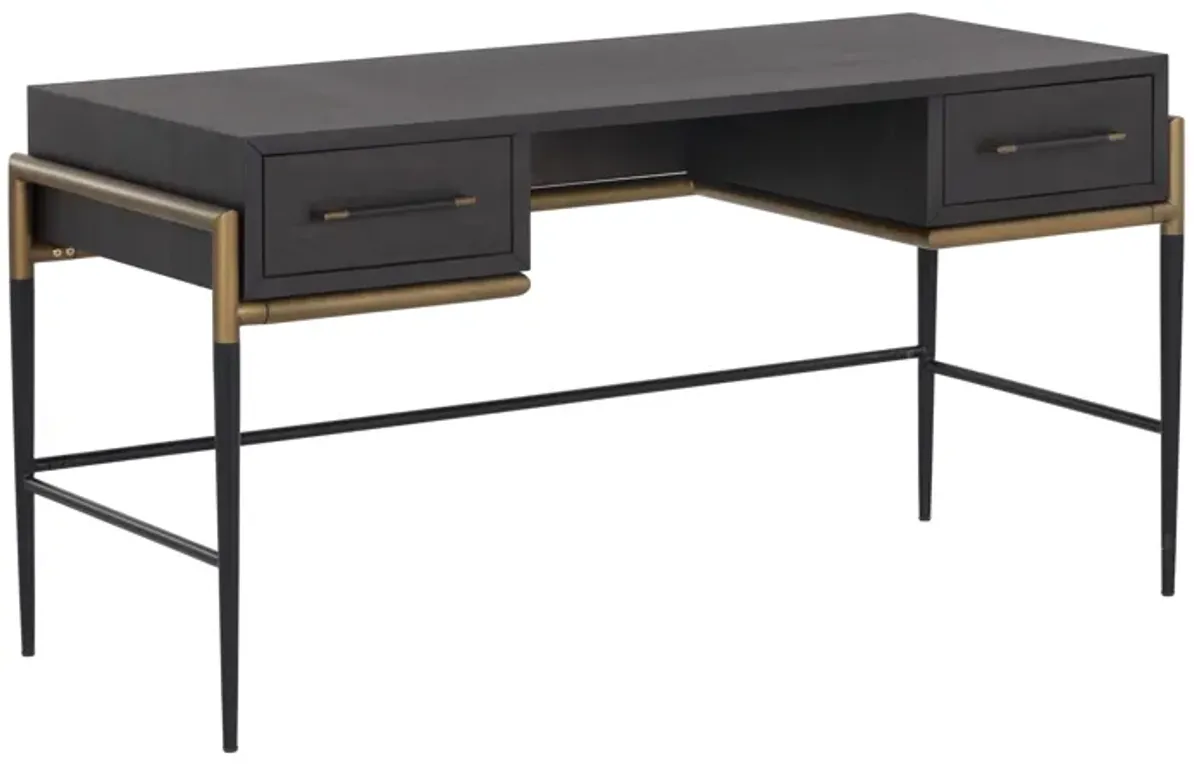 Weldrick Espresso Desk