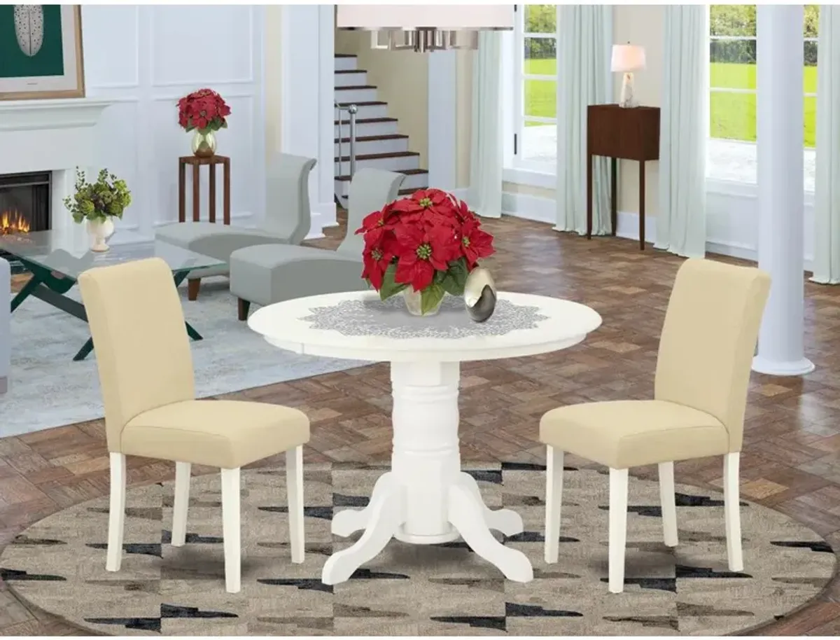 Dining Room Set Linen White