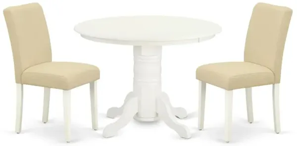 Dining Room Set Linen White