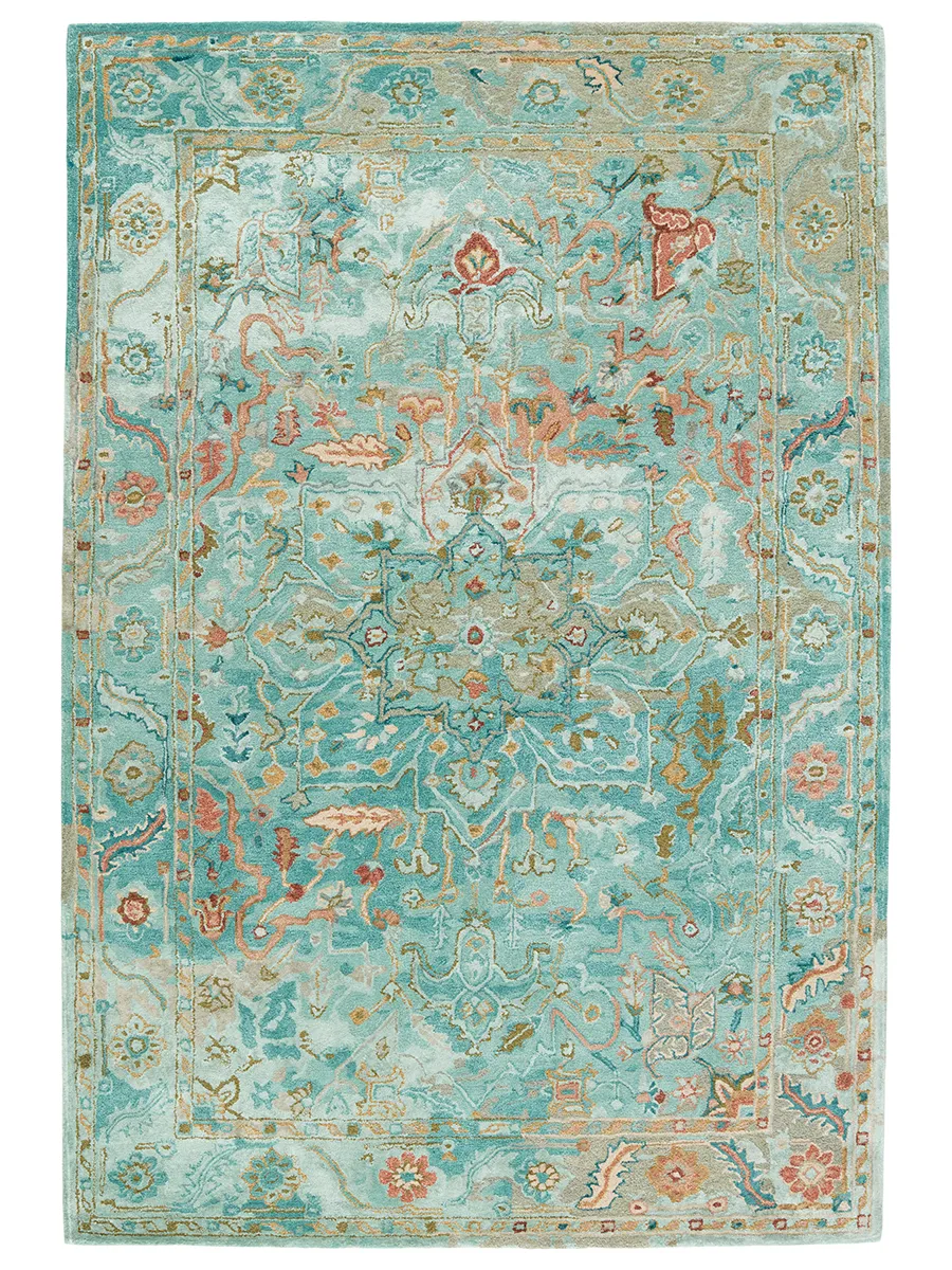 Citrine Cristobol Green 9' x 12' Rug