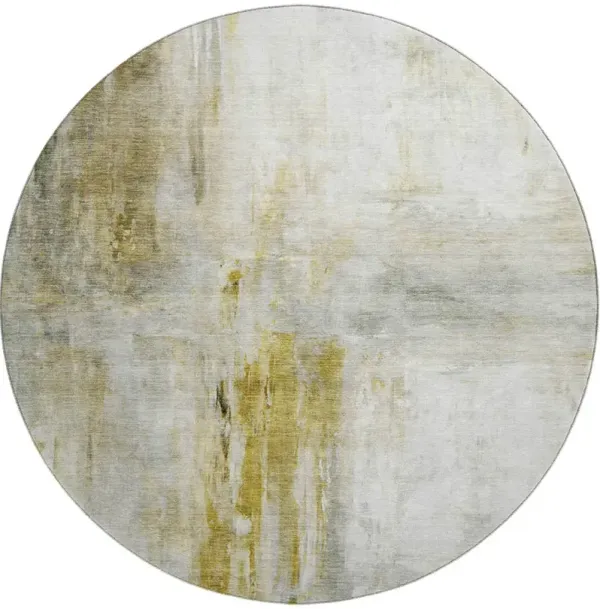 Ravenna RN2 Taupe 8' Round Rug