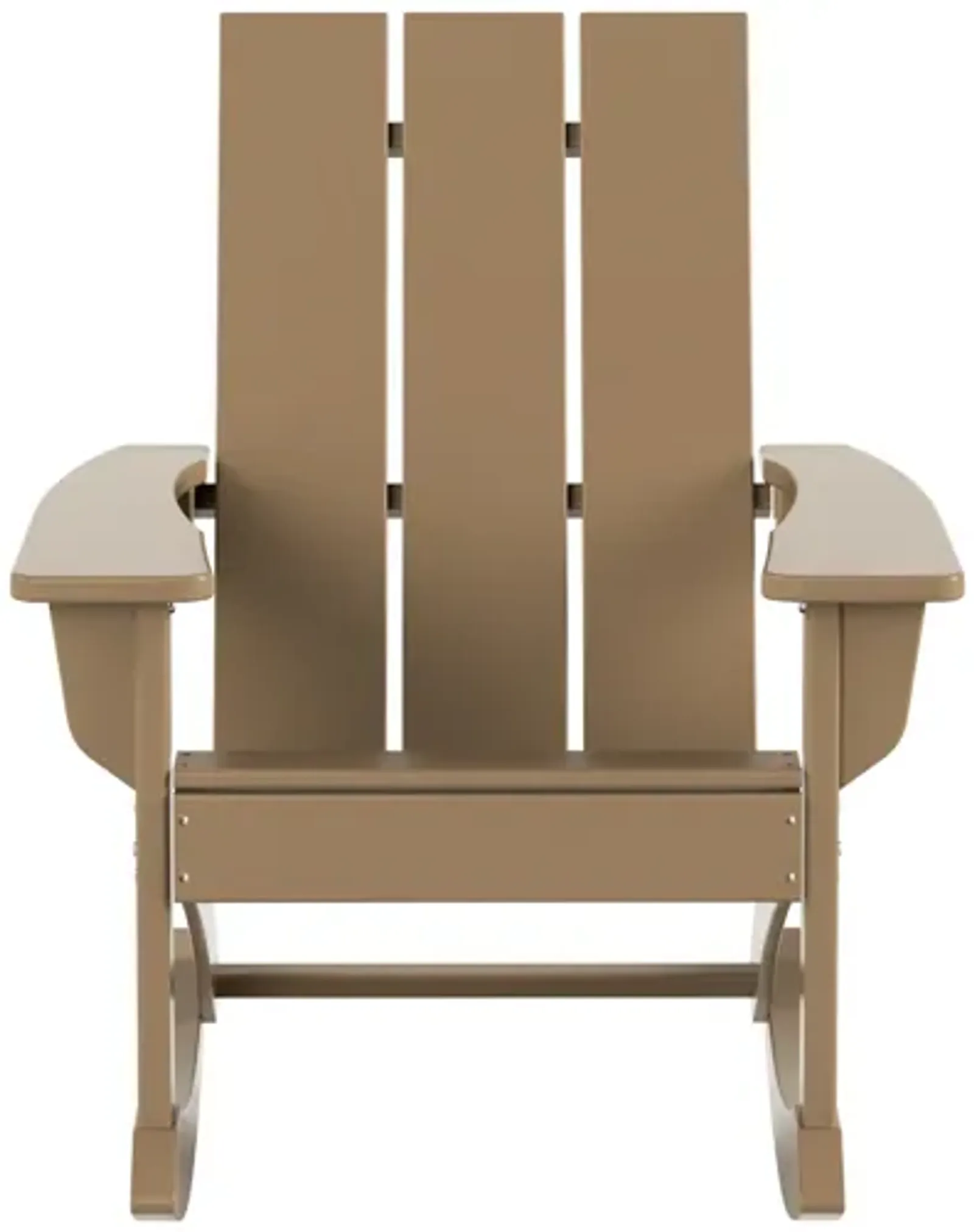 WestinTrends Modern Adirondack Outdoor Rocking Chair