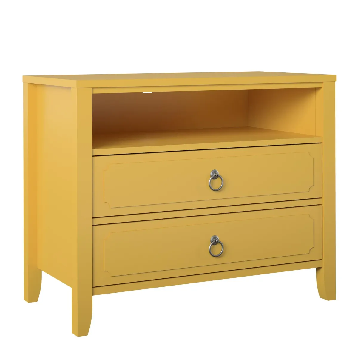 Novogratz Her Majesty 2 Drawer Nightstand