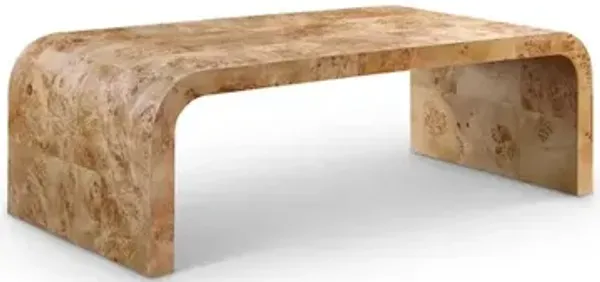 Meridian Furniture Cresthill Natural Ash Coffee Table