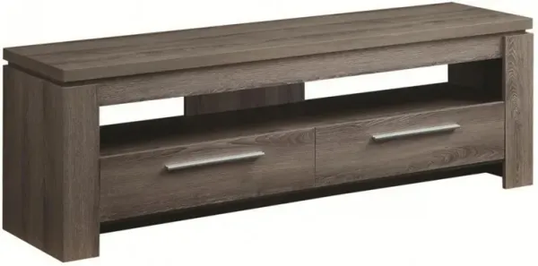 Fine Looking weathered Gray tv console-Benzara
