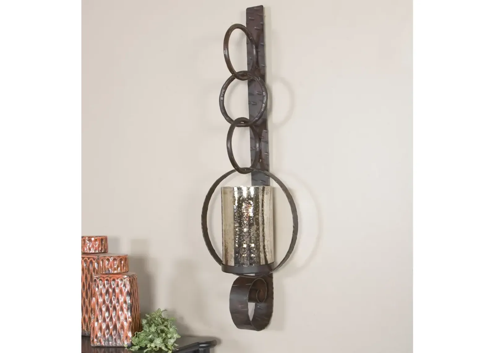 Uttermost Falconara Metal Wall Sconce