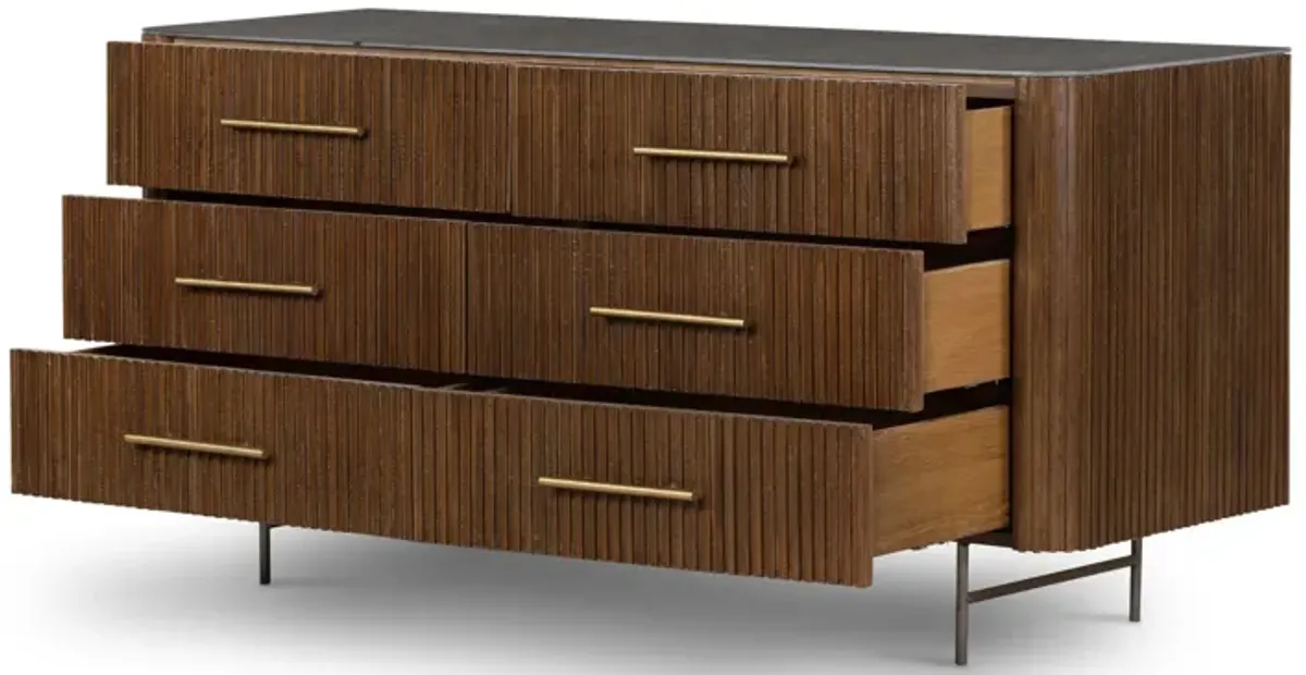 Fletcher 6 Drawer Dresser