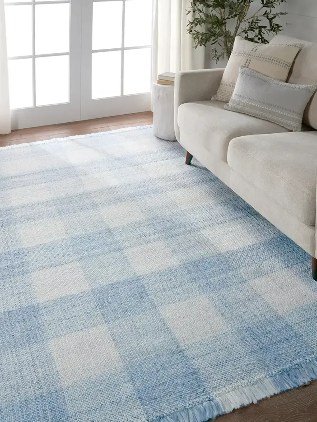 Respite Truce Blue 4' x 6' Rug