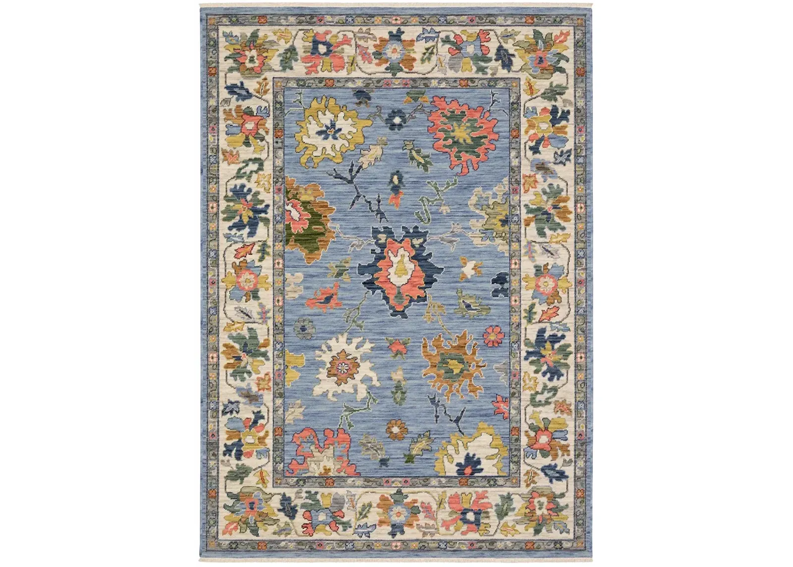 Lucca 2' x 6' Blue Rug