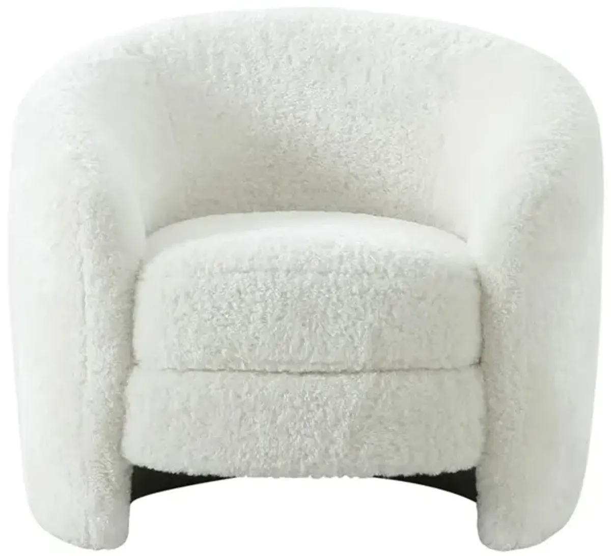 Belen Kox Luxe Faux Shearling Armchair, Belen Kox