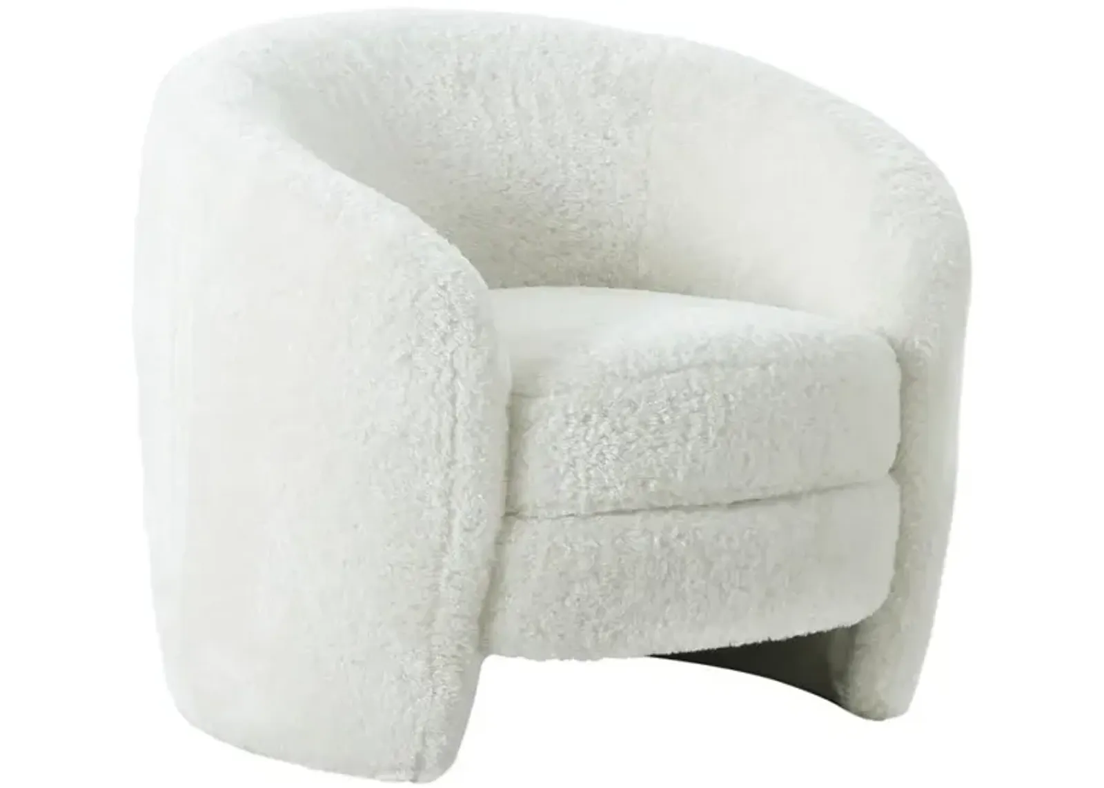 Belen Kox Luxe Faux Shearling Armchair, Belen Kox