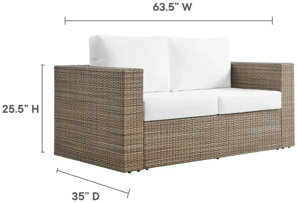 Modway - Convene Outdoor Patio Outdoor Patio Loveseat