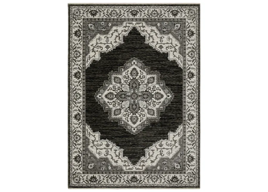 Chamberlain 2'3" x 7'6" Char Rug