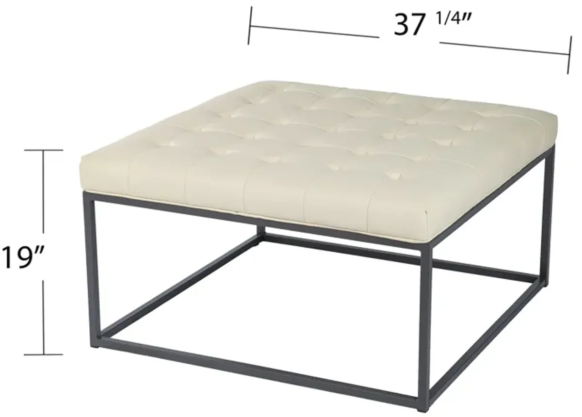 Ciarin Upholstered Cocktail Ottoman