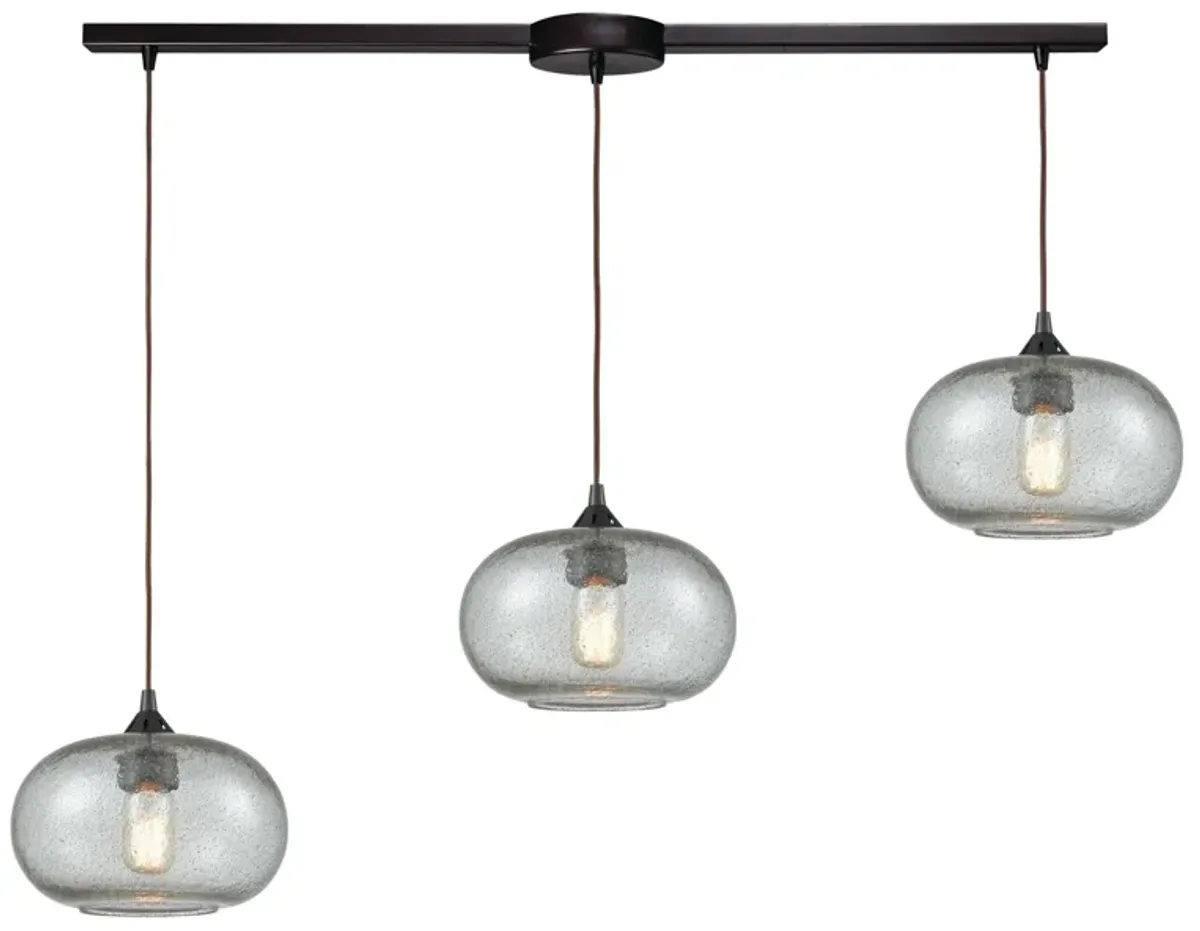 Volace 3 light slim Linear Pendant