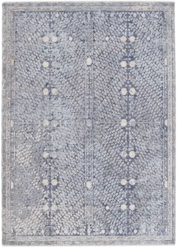 Ballad BLA01 Blue/Gray 8' x 10' Rug