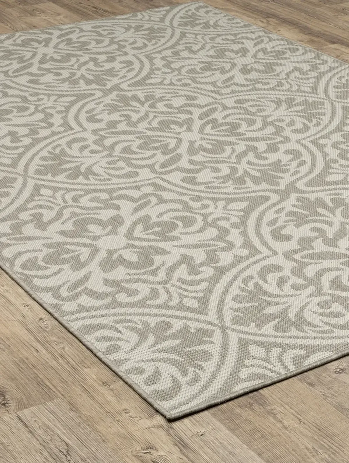 Portofino 6'7" x 9'2" Grey Rug